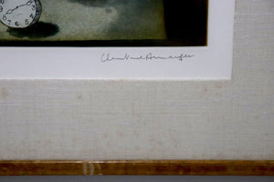 "Christine Amarger — Frankfurt Picnic Aquatint Etching, Limited Edition"