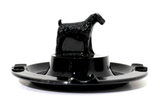 Depression Glass Greensburg Glassworks Black Glass Fox Terrier